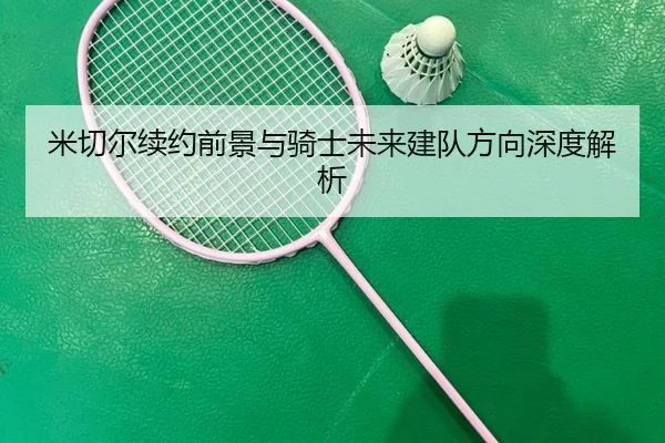 米切尔续约前景与骑士未来建队方向深度解析